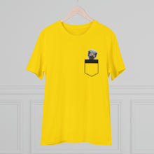 Load the image into the Gallery viewer, Ostrich Pocket Design T-Shirt | Soft Unisex Cotton Tee UK
