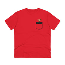 Load the image into the Gallery viewer, Alpaca Peekaboo Pocket Tee | Unisex Cotton T-Shirt

