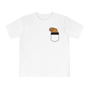 Capybara Peek-A-Boo Pocket T-Shirt | Unisex Cotton Tee UK