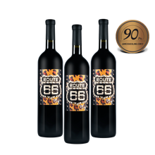 Load the image into the Gallery viewer, 1 Bottle Barbera Doc OP ROUTE66 Tony Moore Signature Collection &amp; Personalised Wine Box
