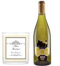 Load the image into the Gallery viewer, Hello Kitty Wine & Personalised Scented Candle