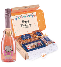 Load the image into the Gallery viewer, Hamper &quot;Thank You&quot; Hello Kitty Sweet Pink Spumante Rosè
