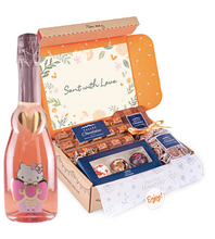 Load the image into the Gallery viewer, Hamper &quot;Congratulations&quot; Hello Kitty Sweet Pink Spumante Rosè
