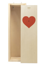 Load the image into the Gallery viewer, 1 Bottle Hello Kitty Wine of your choice &amp; Personalise your own HEART Wine Box
