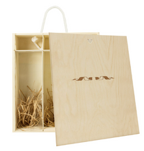 Load the image into the Gallery viewer, 3 Bottles Hello Kitty Sparkling Wine & Personalise your own Wine Box Christmas