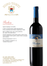 Load the image into the Gallery viewer, Torti BarberaRed Wine &quot;SELEZIONE&quot; Aged in Barrique
