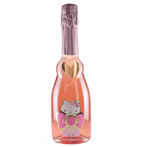 Hello Kitty Sweet Pink Sparkling Rosé with Rose Bear