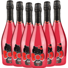 Load the image into the Gallery viewer, ANNIVERSARY HELLO KITTY Sparkling Rosé “MARTINOTTI METHOD”