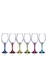 Load the image into the Gallery viewer, Rainbow Stem Glass
